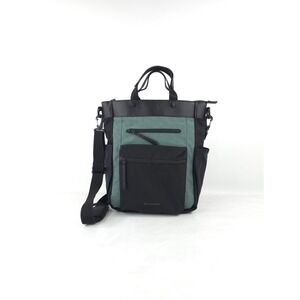 Sherpani Convertible Backpack Tot Bag Green/Black Travel Anti Theft Teal